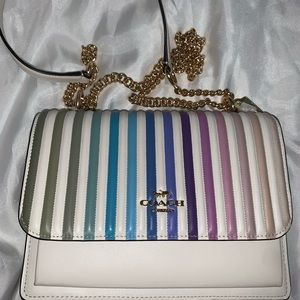 Coach Klare crossbody with ombré quilting. NEW.